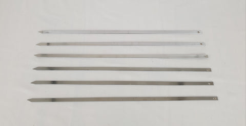 6PC BBQ SKEWERS W/HOLES - 100/CS