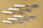 6PC DINNER FORK-MARBLE - 100/CS