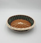 10.5" WOOD BASKET - ROUND - 200/CS