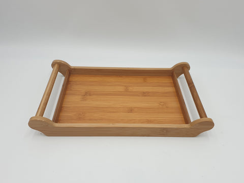 14" x 9.25" BAMBOO TRAY - 24/CS