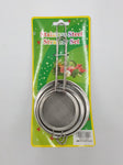 4.5", 4.75", 4" - 3PC S/S STRAINER-MEDIUM - 144/CS