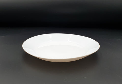 7.5" OPAL PLATE-WHITE - 48/CS