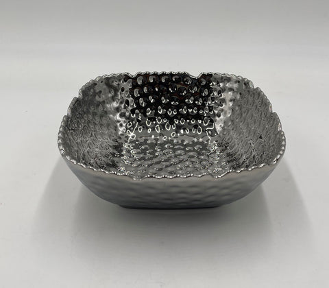 7.25" BOWL-SILVER-SQUARE - 36/CS