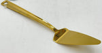 11"x2" S/S CAKE SERVER-GOLD