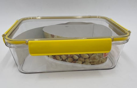 11"x3.5" PLASTIC CONTAINER - RECTANGULAR