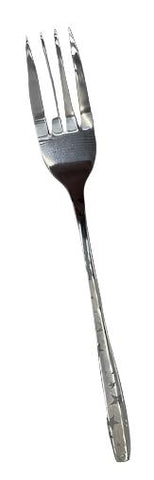 6 PC FRUIT FORK-STAR-SILVER - 100/CS