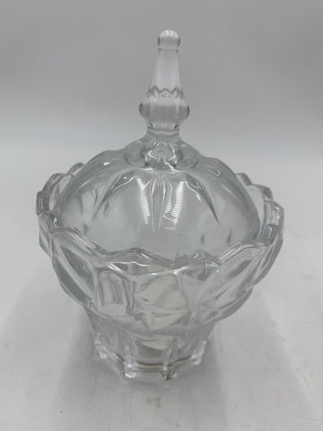 GLASS CANDY DISH - 48/CS
