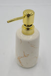 SOAP DISPENSER-GOLD MARBLE