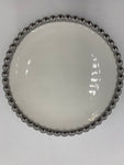 6" PLATE W/SILVER DOTS-ROUND - 60/CS