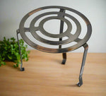 8"x8" FOOTED PLATE  STAND-ROUND - 20/CS