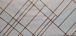 TABLE COVER - GOLD/GREEN LINES - 2/CS - 20 YARD EACH ROLL