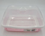 13.5"x10" - 3 PC PLASTIC COLANDER-XLARGE - 24/CS