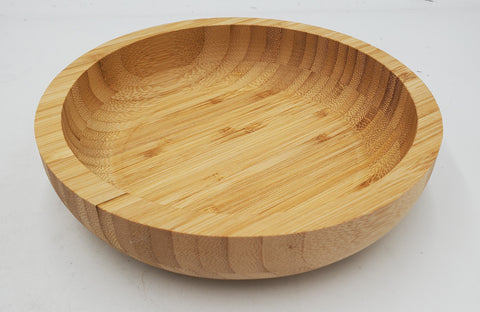 7"X2" - WOODEM BOWL-MEDIUM - ROUND - 48/CS