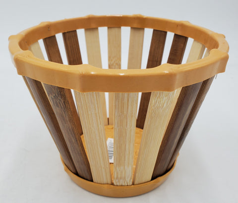 5.5"X4.25" WOODEN BASKET-SMALL