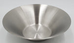 7.5"x2.75" S/S ROUND BOWL - 0.6QT - SILVER