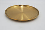 5.25" S/S ROUND PLATE - GOLD