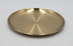 6.5" S/S ROUND PLATE - GOLD
