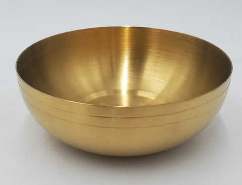 4.75" S/S ROUND BOWL - GOLD