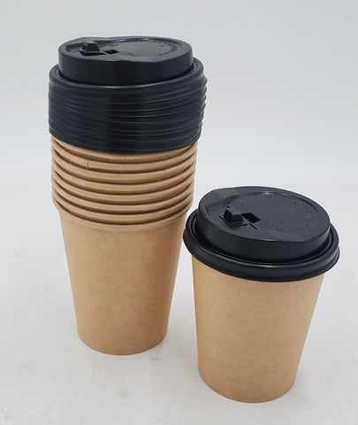 8OZ PAPER COFFEE CUP-10 PCS