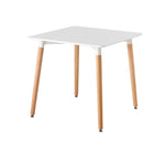 WHITE TABLE - 65x65x14 CM